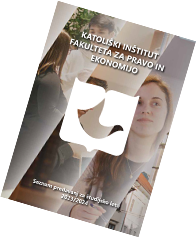 Seznam predavanj za študijsko leto
2024/2025